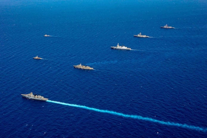 Ποιο τουρκικό πλοίο εκπαιδεύτηκε με το Π.Ν. στο Αιγαίο